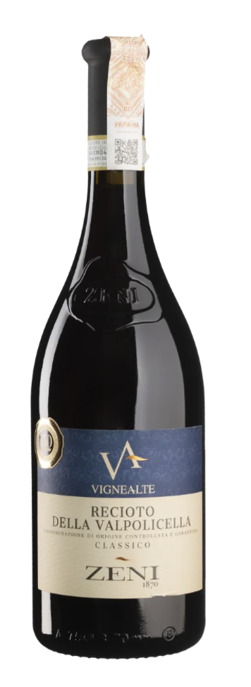 Вино Zeni Речіото Класcіко2021 сол/чер 0,75л Італ 12,5%